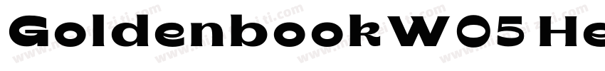 GoldenbookW05 Heavy字体转换